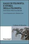 Saggi di filosofia e storia della filosofia. Scritti dedicati a Maria Teresa Marcialis. eBook