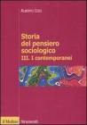Storia del pensiero sociologico vol.3