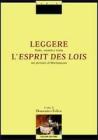 Leggere l�Esprit des lois. eBook