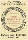 Opere filosofiche vol.1
