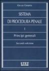 Sistema di procedura penale vol.1