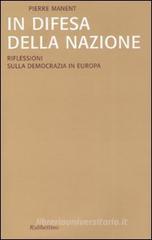 In difesa della nazione. Riflessioni sulla democrazia in Europa
