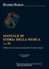 Manuale di storia della musica vol.3 Manuale di storia della musica vol.3