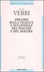 Discorsi sulle felicit� e sull'indole del piacere e del dolore