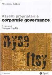 Assetti proprietari e corporate governance Assetti proprietari e corporate governance