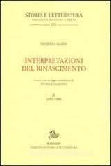 Interpretazioni del Rinascimento (1950-1990) vol.2