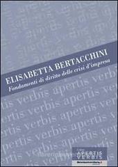 Fondamenti di diritti delle crisi dimpresa. eBook
