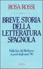 Breve storia della letteratura spagnola Breve storia della letteratura spagnola