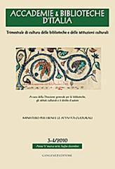 Accademie Biblioteche dItalia 3-4/2010. eBook