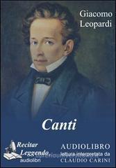 Canti. Audiolibro. CD Audio formato MP3 Canti. Audiolibro. CD Audio formato MP3