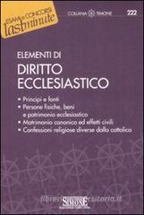 Elementi di diritto ecclesiastico. eBook