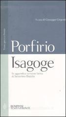 Isagoge. Testo greco a fronte Isagoge. Testo greco a fronte