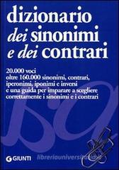 Dizionario dei sinonimi e dei contrari