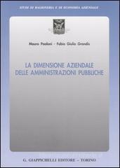 La dimensione aziendale delle amministrazioni pubbliche