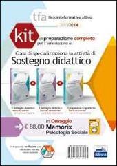 TFA. Corsi di specializzazione in attività di sostegno didattico. Kit completo per la preparazione alle prove di accesso. Con software di simulazione TFA. Corsi di specializzazione in attività di sostegno didattico. Kit completo per la preparazione alle prove di accesso. Con software di simulazione