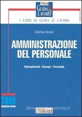 Amministrazione del personale. Adempimenti, esempi, facsimile Amministrazione del personale. Adempimenti, esempi, facsimile