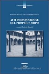 Atti di disposizione del proprio corpo