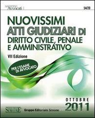 Atti Giudiziari di Diritto Civile, Penale e Amministrativo. eBook