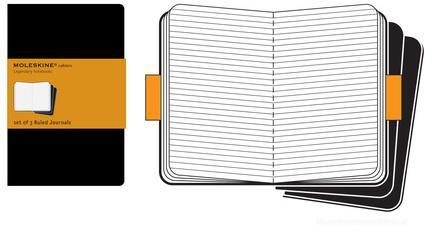 Moleskine chaiers a righe (Set da tre) Moleskine chaiers a righe (Set da tre)