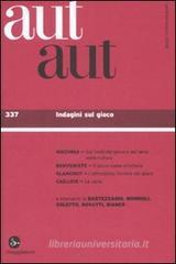 Aut aut vol.337 Aut aut vol.337