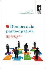 Democrazia partecipativa. eBook