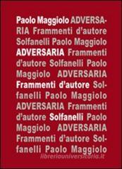 Adversaria. Frammenti d'autore