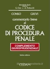 Commentario breve al Codice di procedura penale. Complemento giurisprudenziale