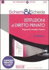 Schemi & schede di istituzioni di diritto privato Schemi & schede di istituzioni di diritto privato