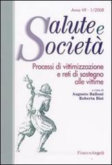 Processi di vittimizzazione e reti di sostegno alle vittime Processi di vittimizzazione e reti di sostegno alle vittime