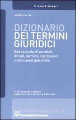 Dizionario dei termini giuridici Dizionario dei termini giuridici