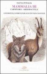 Mammalia III. Carnivora, artiodactyla Mammalia III. Carnivora, artiodactyla