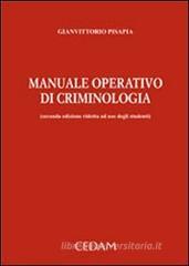 Manuale operativo di criminologia