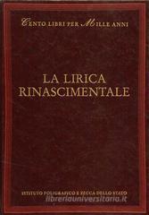La lirica rinascimentale