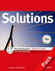 Solutions. Pre-intermediate. Student's book-Workbook. Con CD Audio. Per le Scuole superiori
