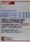 Albo nazionale gestori rifiuti 2001. Vademecum per l'iscrizione. Le regole alla luce del decreto Ronchi