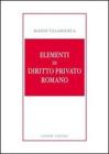 Elementi di diritto privato romano