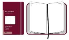 Moleskine 12 mesi -- Daily Diary -- Extra Small -- Copertina rigida Bordeaux 2011