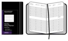 Moleskine 12 mesi - Weekly Diary Vertical - Pocket - Copertina rigida nera 2011