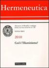 Hermeneutica. Annuario di filosofia e teologia (2010)