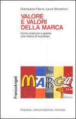 Valore e valori della marca. Come costruire e gestire una marca di successo Valore e valori della marca. Come costruire e gestire una marca di successo