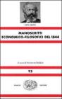 Manoscritti economico-filosofici del 1844