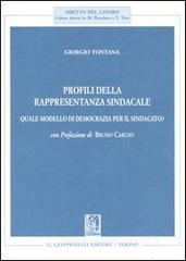 Profili della rappresentanza sindacale. Quale modello di democrazia per il sindacato? Profili della rappresentanza sindacale. Quale modello di democrazia per il sindacato?