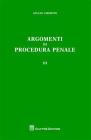 Argomenti di procedura penale vol.3