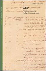 QED. Fenomenologia della dimostrazione QED. Fenomenologia della dimostrazione