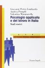 Psicologia applicata e del lavoro in Italia. Studi storici