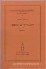 Chiose al Petrarca