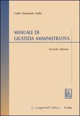 Manuale di giustizia amministrativa Manuale di giustizia amministrativa