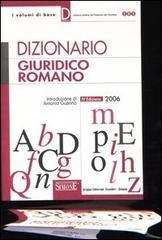 Dizionario giuridico romano Dizionario giuridico romano