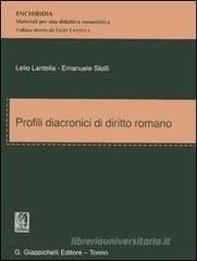 Profili diacronici di diritto romano