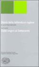 Storia della letteratura inglese vol.1